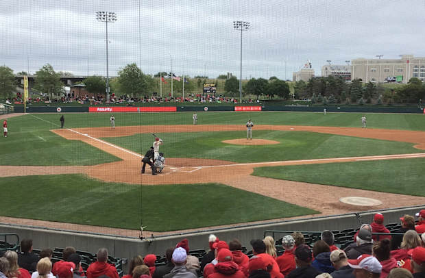 Friday game 1 baseball Nebraska vs Michigan 2021